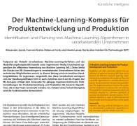 Der Machine-Learning-Kompass für Produktentwicklung und Produktion